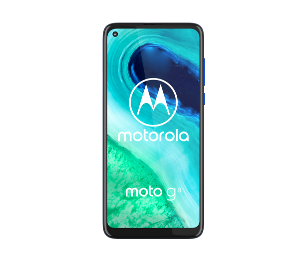 Motorola Moto G8 4/64GB Neon Blue - 560498 - zdjęcie 2